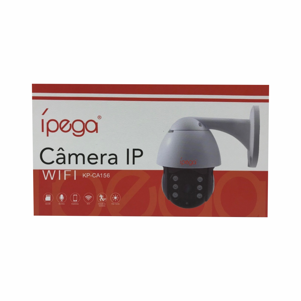 Câmera Ip Wifi Sdcard Microfone Aplicativo Visão Noturna Ípega KP-CA156