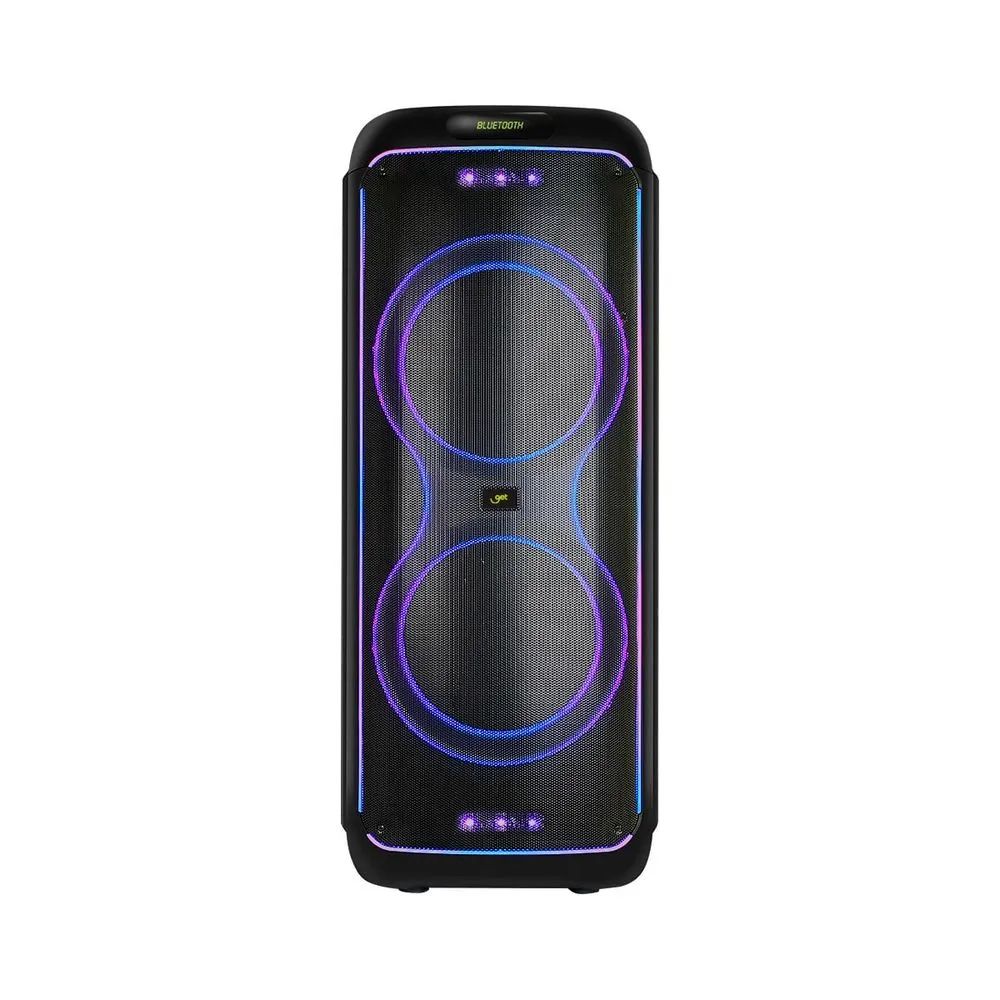 Caixa De Som Amplificada Bluetooth TWS Get Evoke 2001, 2000W RMS