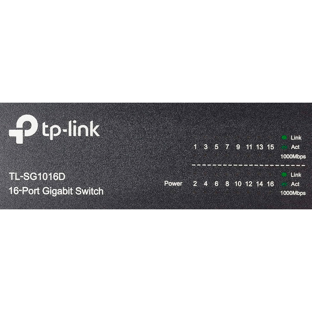 Switch 16 Portas Gigabit Tp Link TL-SG1016D 10/100/1000mbps