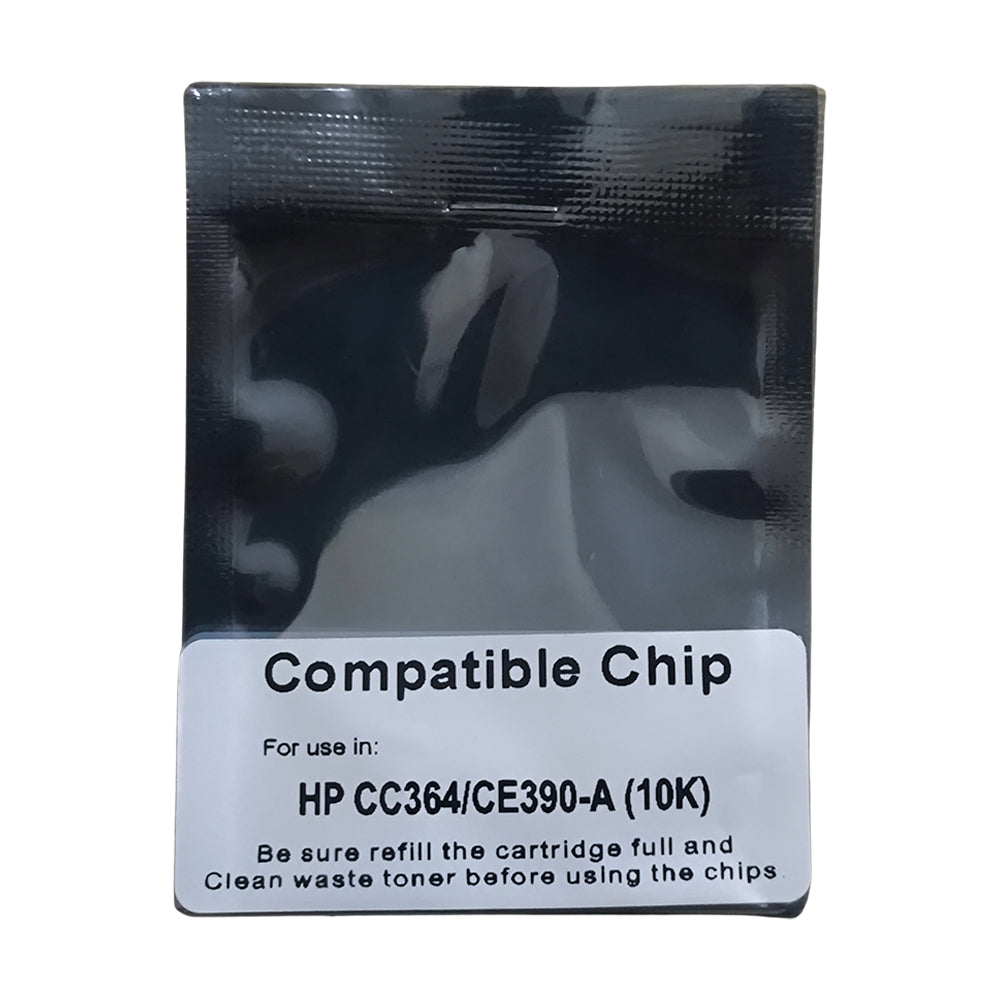 Chip de Cartucho Toner Compatível HP CC364/CE390-A, 10K