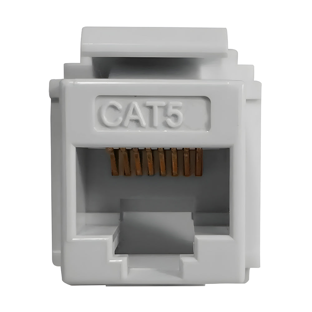 Conector Keystone Fêmea RJ45 CAT5, SohoPlus, Furukawa - Branco