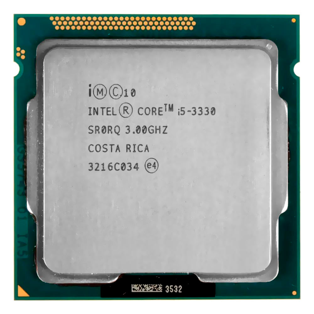 Processador Intel Core i5-3330, 3.00 GHz (Turbo até 3.20 GHz), 4 Núcleos, 6 MB Cache, TDP 77W,  LGA1155, 3ª Geração, OEM