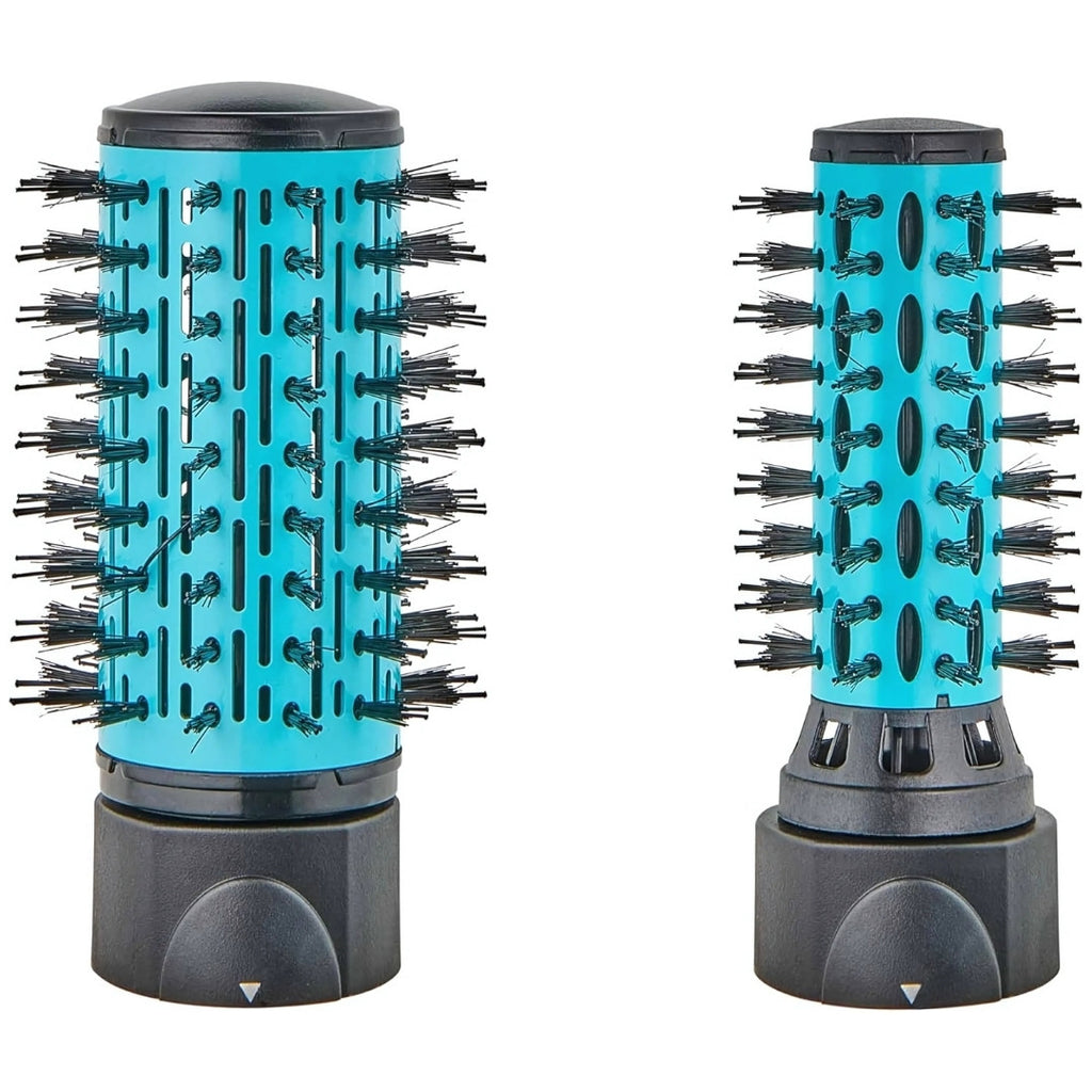 Escova Secadora Rotativa Rotating Hyaluronic Conair (Preto e azul) Bivolt