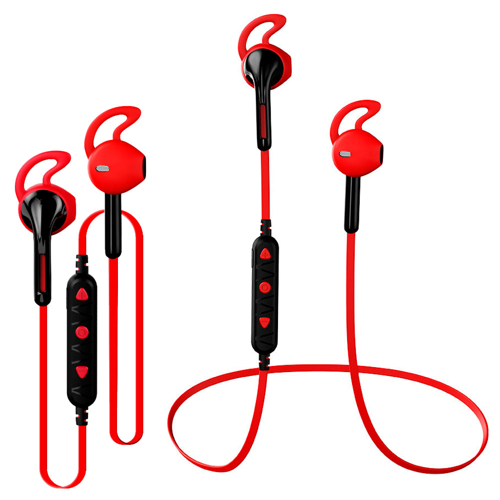 Fone de Ouvido Bluetooth 5.0 C3Plus EP-TWS-10RD Intra-Auricular Vermelho, com Microfone, 5h Bateria - Vermelho