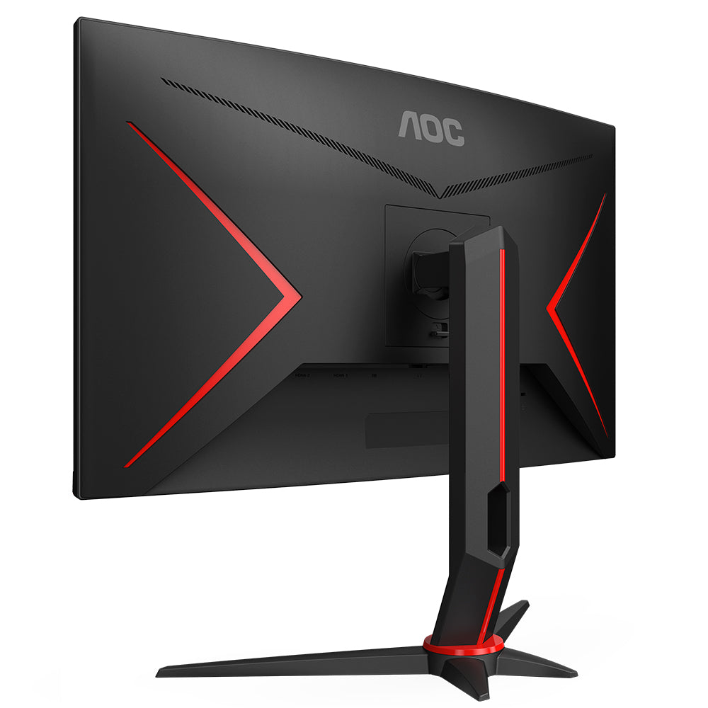 Monitor Gamer AOC 27", 165Hz, Full HD, 1ms, DisplayPort, HDMI e VGA, Ajuste de Altura - 27G2S/BK
