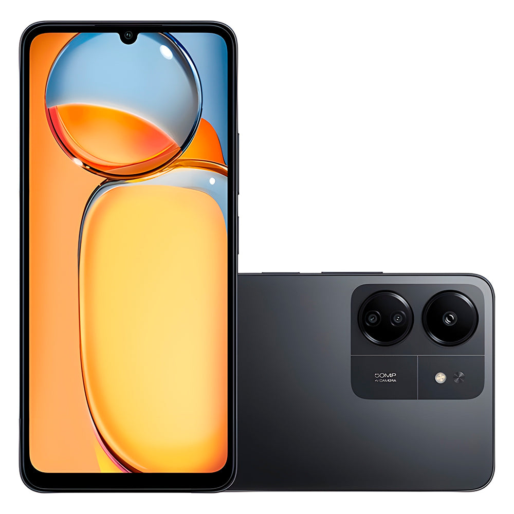 Smartphone Xiaomi Redmi 13C Dual SIM, 4GB RAM, 128 GB ROM, Midnight Black