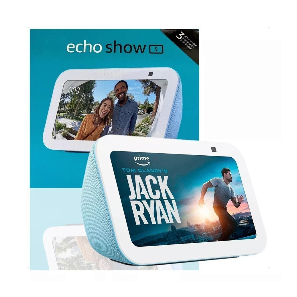 Amazon Echo Show 5 - 3ª Geração Smart Display 5.5" Alexa, Câmera 2MP, Wi-Fi - Branco