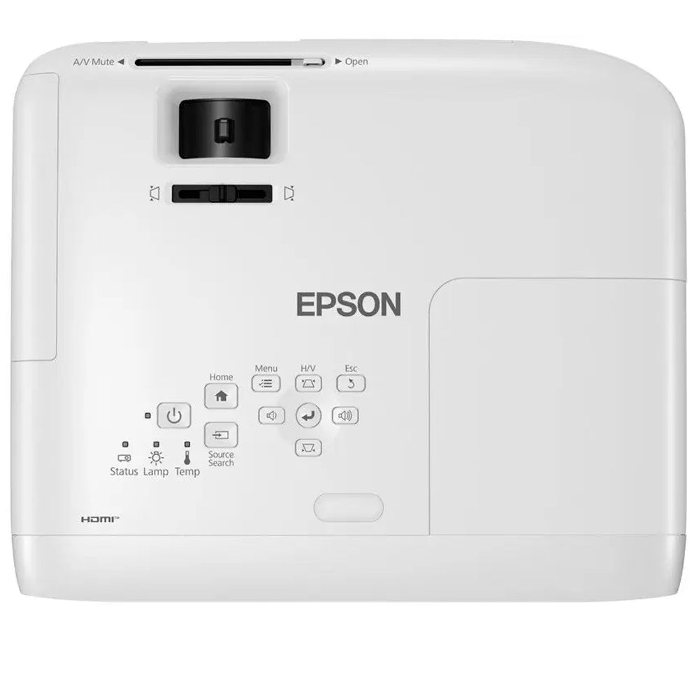Projetor Epson Powerlite E20 3LCD, XGA, 3.400 Lumens, Conexão HDMI, Bivolt - V11H981020