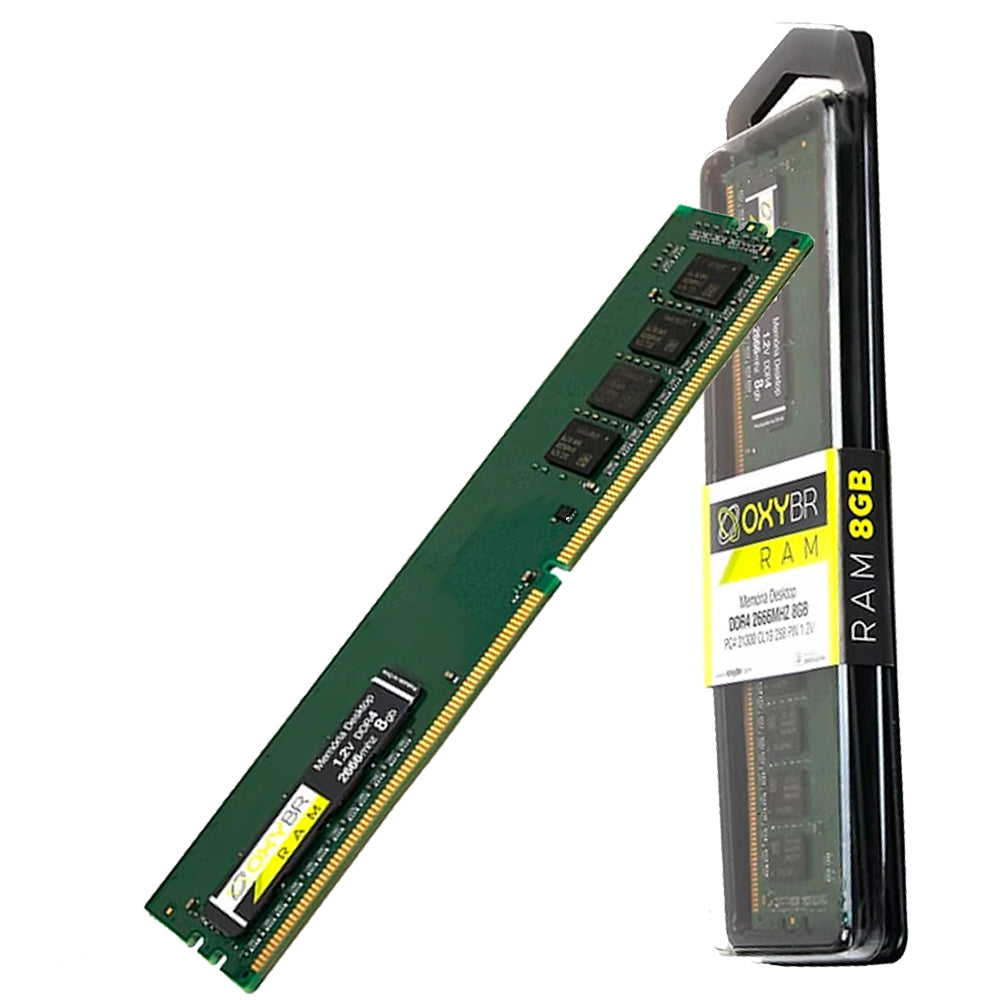 Memória Ram Desktop OxyBR 8GB 2666MHz DDR4