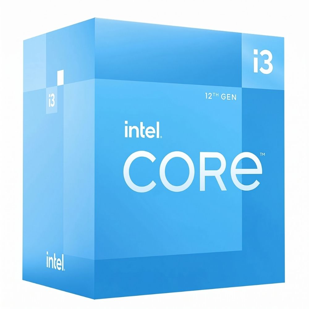 Processador Intel Core i3 12100, 3.3GHz (4.3GHz Turbo), 12ª Geração, 4-Cores 8-Threads, LGA 1700, Com Cooler, BX80715121