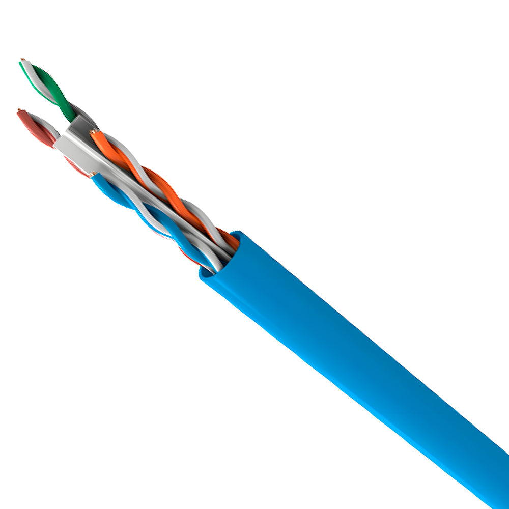 Caixa de Cabo de Rede, Soho Plus, CAT6 UTP 24AWGX4P, Azul, 100% Cobre, 305 Metros