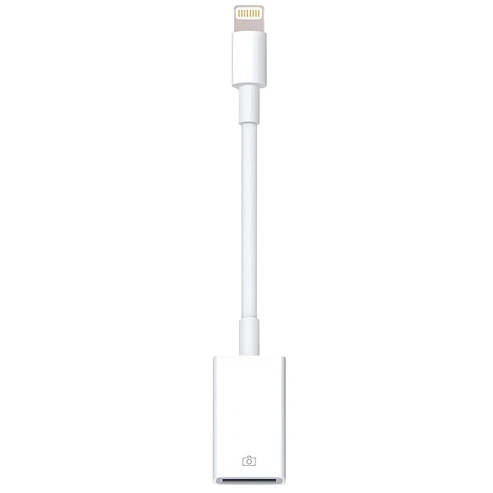 Adaptador OTG USB 3.0 (Fêmea) Para Lightning (Macho), Transmissão de Alta Velocidade, ZHQ-11, H'Maston, Branco