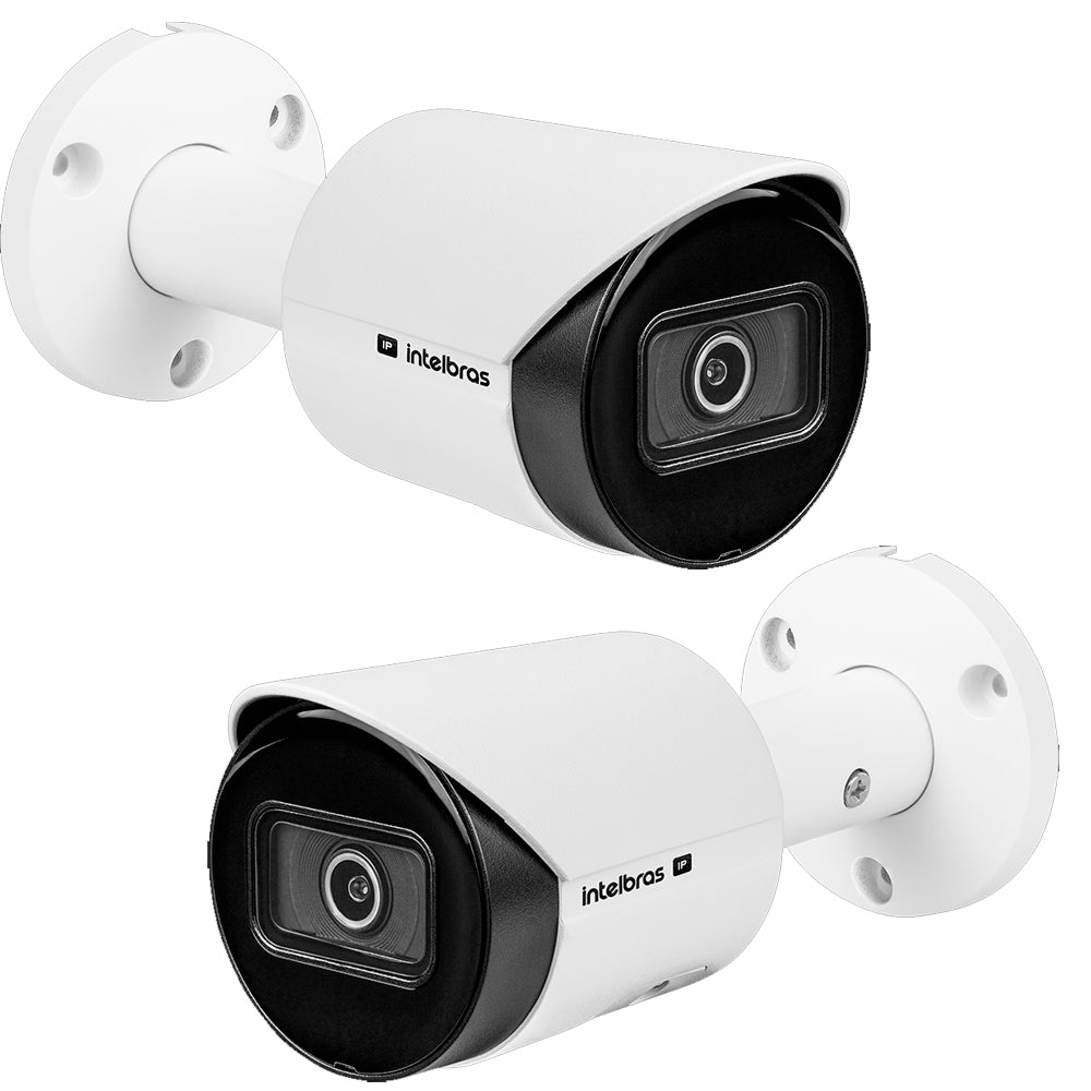 Câmera IP Intelbras VIP 3430 B G2 PoE Resolução 4MP Infravermelho Starlight 30M