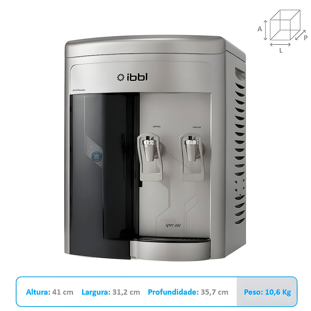 Purificador De Água IBBL FR600 Speciale Prata - 220V