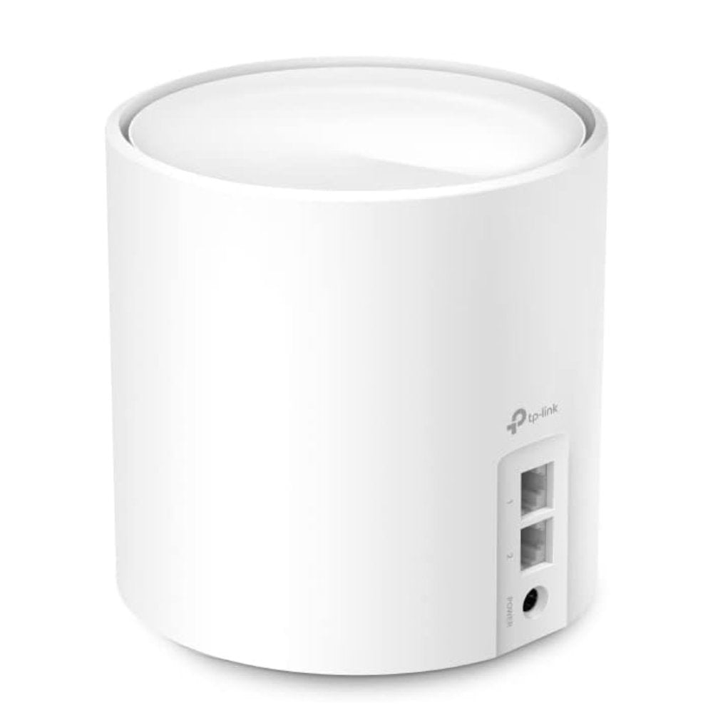 Roteador Mesh TP-Link Deco X60 AX5400 Wi-Fi 6 Dual Band 2-Pack até 5,4Gbps Gigabit Cobertura 538m2 App Deco, Branco