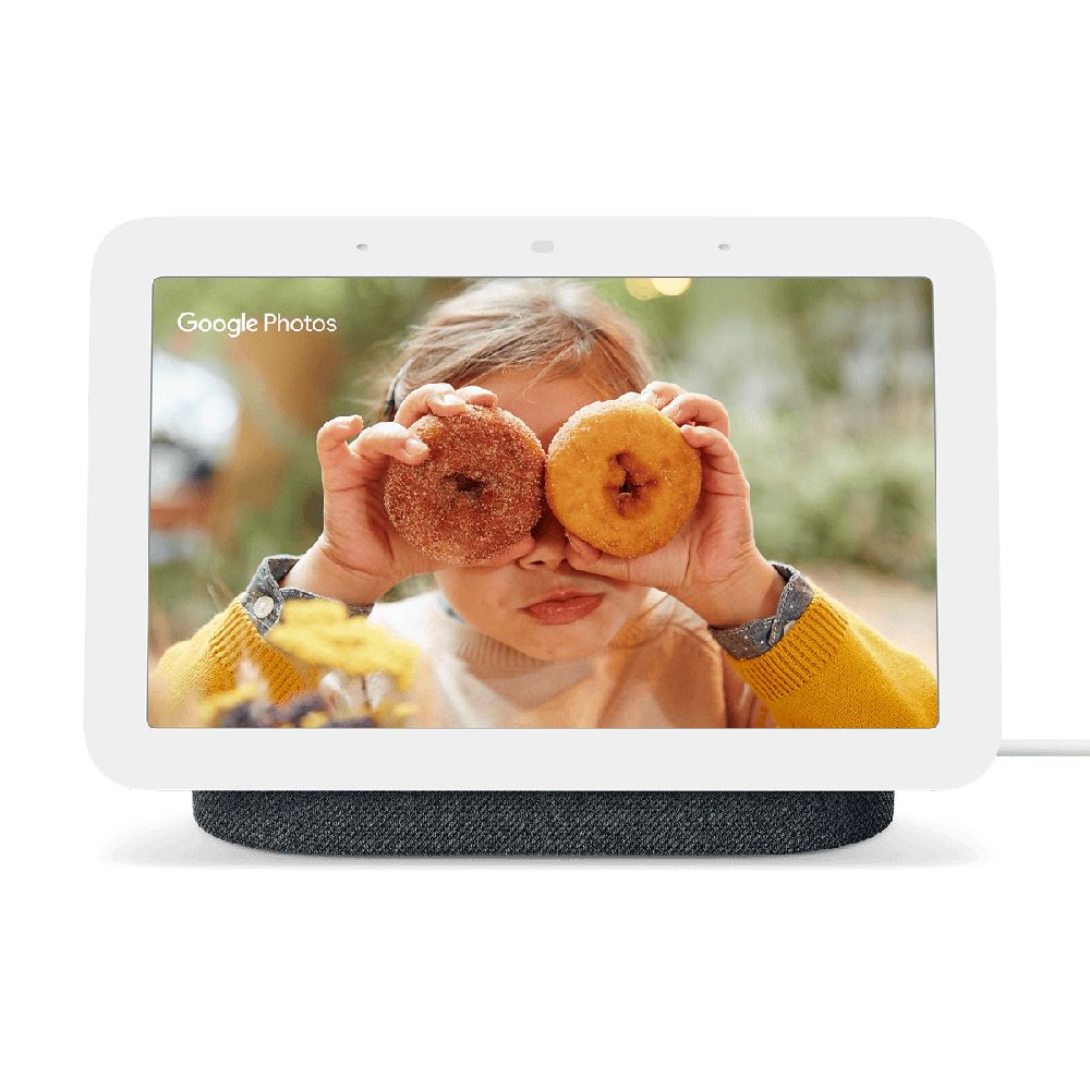 Google Nest Hub Home 2ª Geração Carvão (GA01892-TW) Com Assistente Virtual Google Assistant, Display 7"