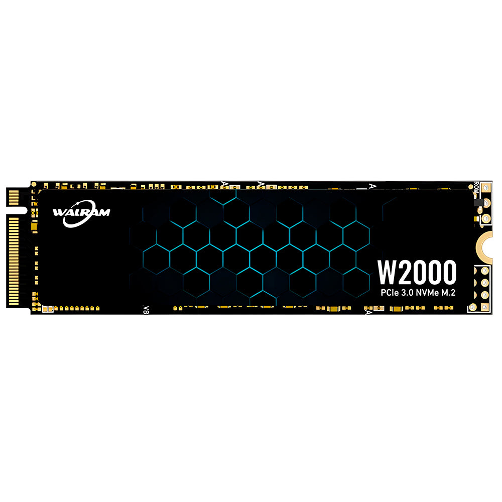SSD M.2 NVME PCIe 3.0 Walram 512GB, Leitura 3.500Mb/s, Escrita 2.100Mb/s - W2000