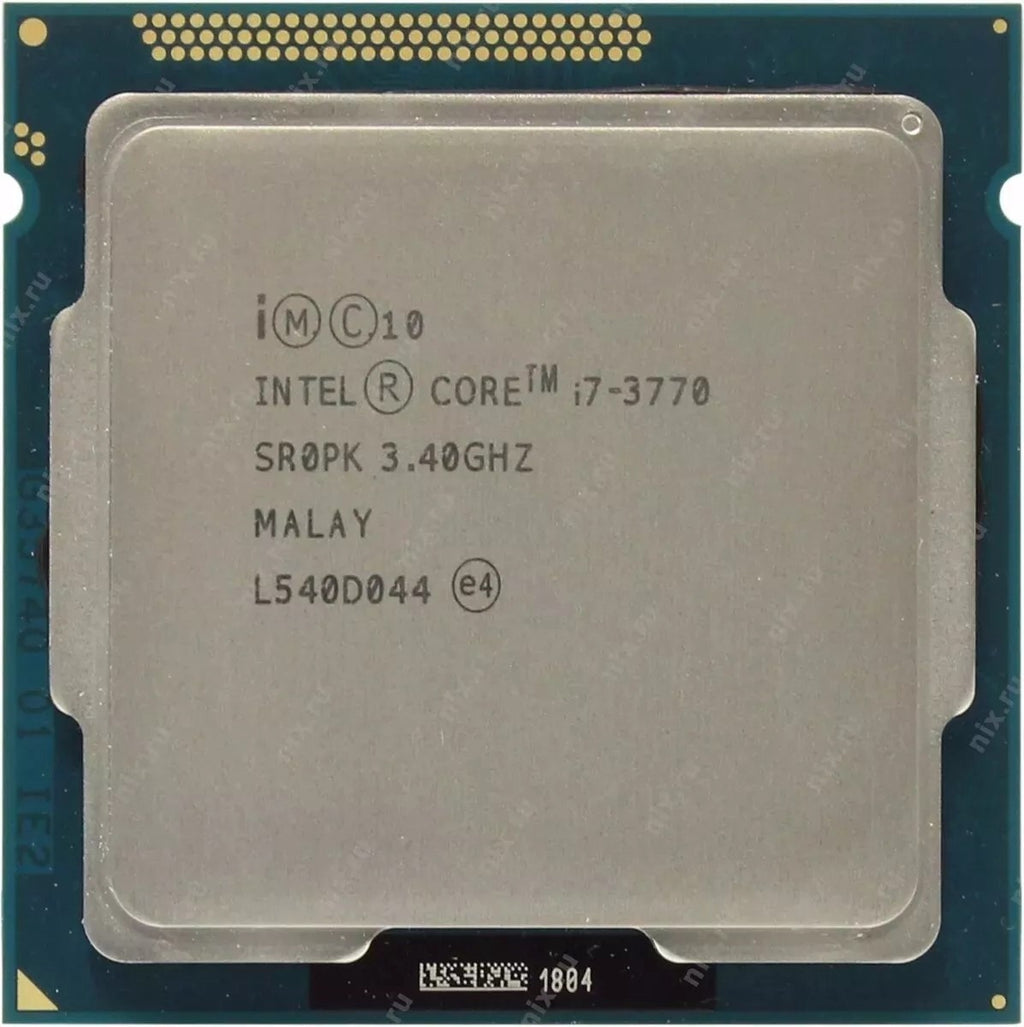 Computador Intel Core i7-3770 3.4Ghz, Ram DDR3 16GB, SSD 480GB, Gab ATX MT-32BK, Teclado Mouse e Cabos