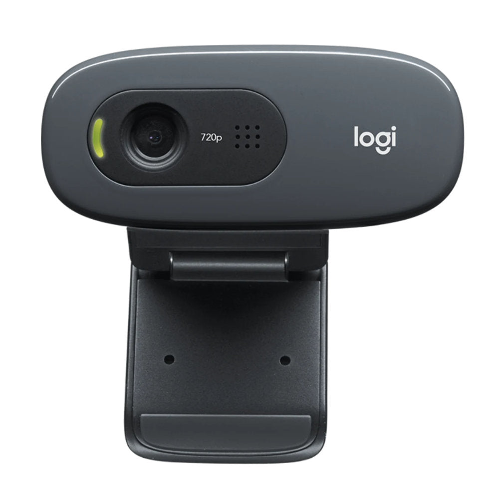 Webcam Logitech C270 HD 3MP, Vídeo 720p 30fps, Microfone Integrado, Widescreen, USB 2.0, 66° FOV, Preto