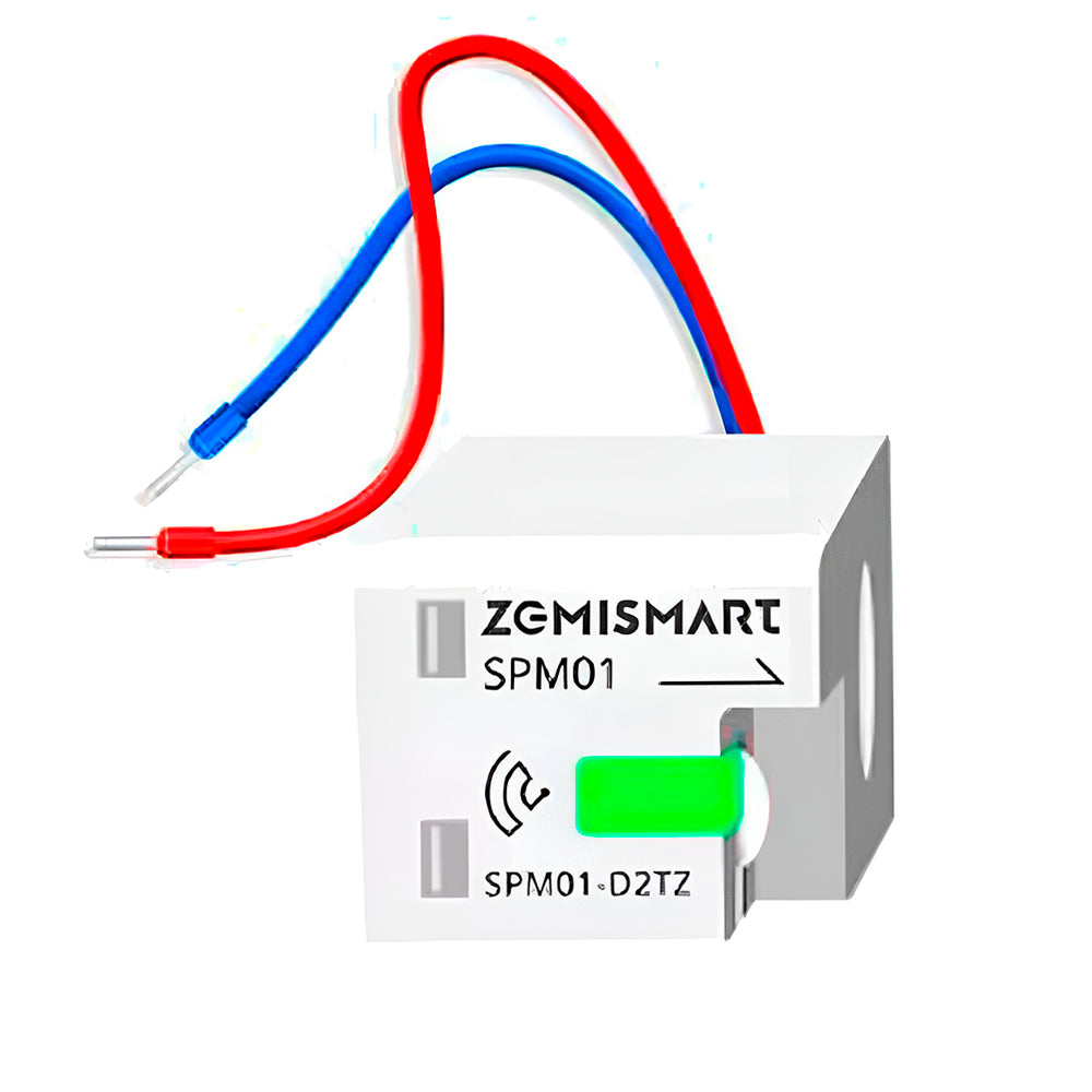 Medidor de Energia Elétrica Inteligente, 63A, 4kWh, Zemismart, Monofásico, Zigbee 3.0, Branco
