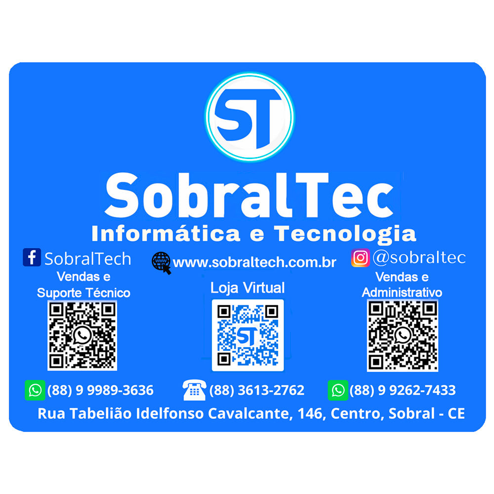 Computador Core i5-3550- SSD 256GB- Memória 8GB- GAB MT32BK - Windows 10, Mouse Pad Brinde