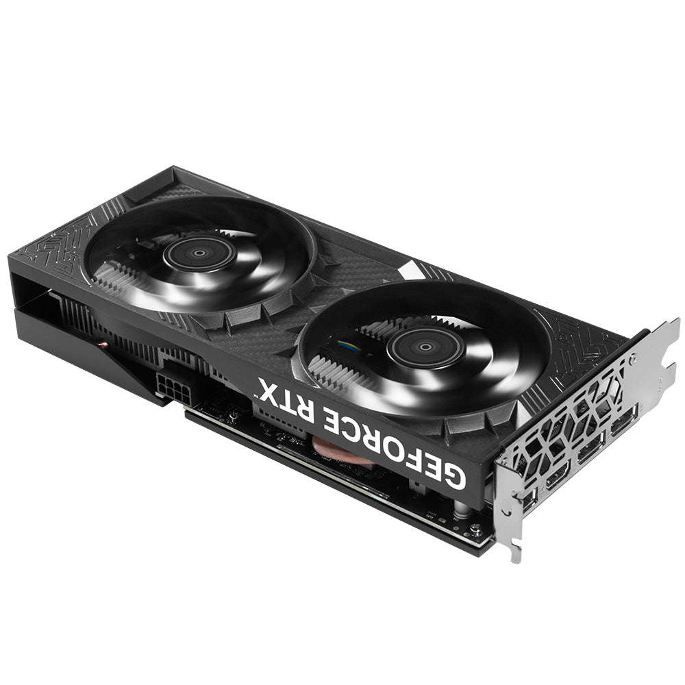 Placa de Vídeo Galax GeForce RTX 4060, 8GB GDDR6, 128 bits (1-Click OC 2X V2) 46NSL8MD9NXV - PCI-Express 4.0
