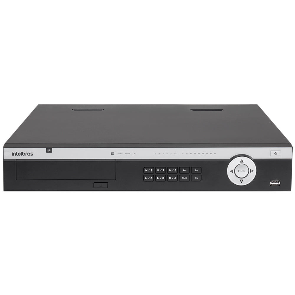 NVR Gravador Digital de Vídeo Intelbras, Em Rede, 24 Canais, NVD 5124, Até 4K