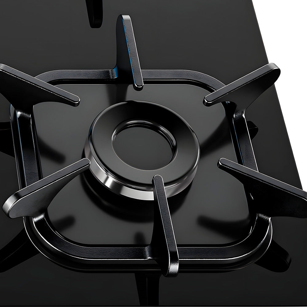 Fogão Cooktop á Gás Mueller 5 Bocas Preto, Bivolt