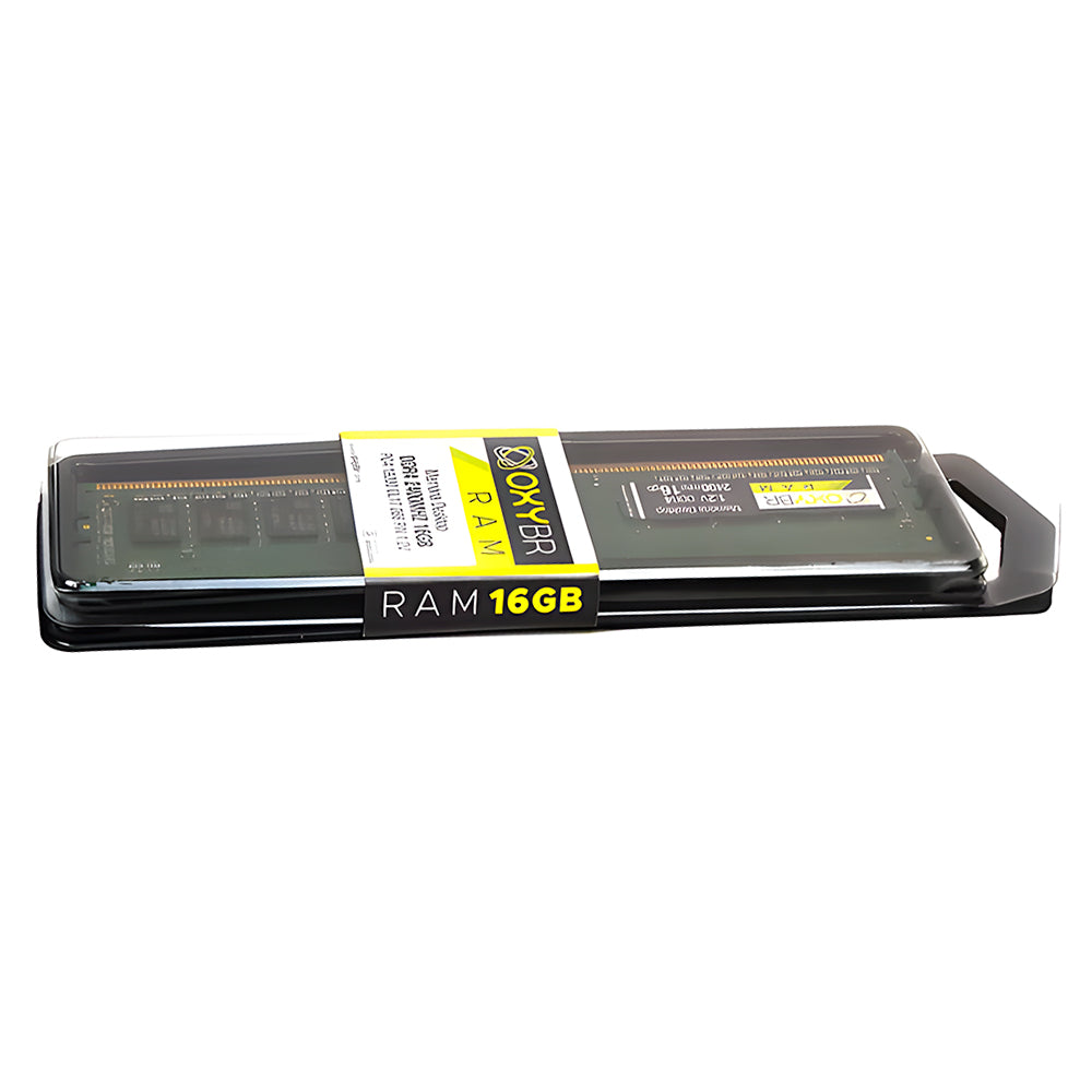 Memória Ram Desktop 16GB 2400MHz DDR4, OXY24N17S8/16, DIMM, PC4-19200, CL-17, 1.2V - OxyBR