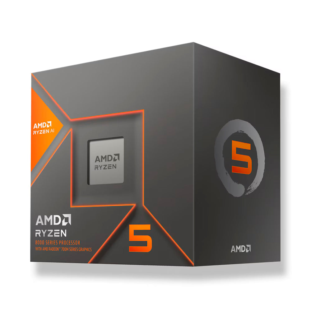 Processador AMD Ryzen 5 8600G, 4.3GHz (5.0GHz Turbo), 6-Cores 12-Threads, AM5, Com Cooler AMD Wraith Stealth