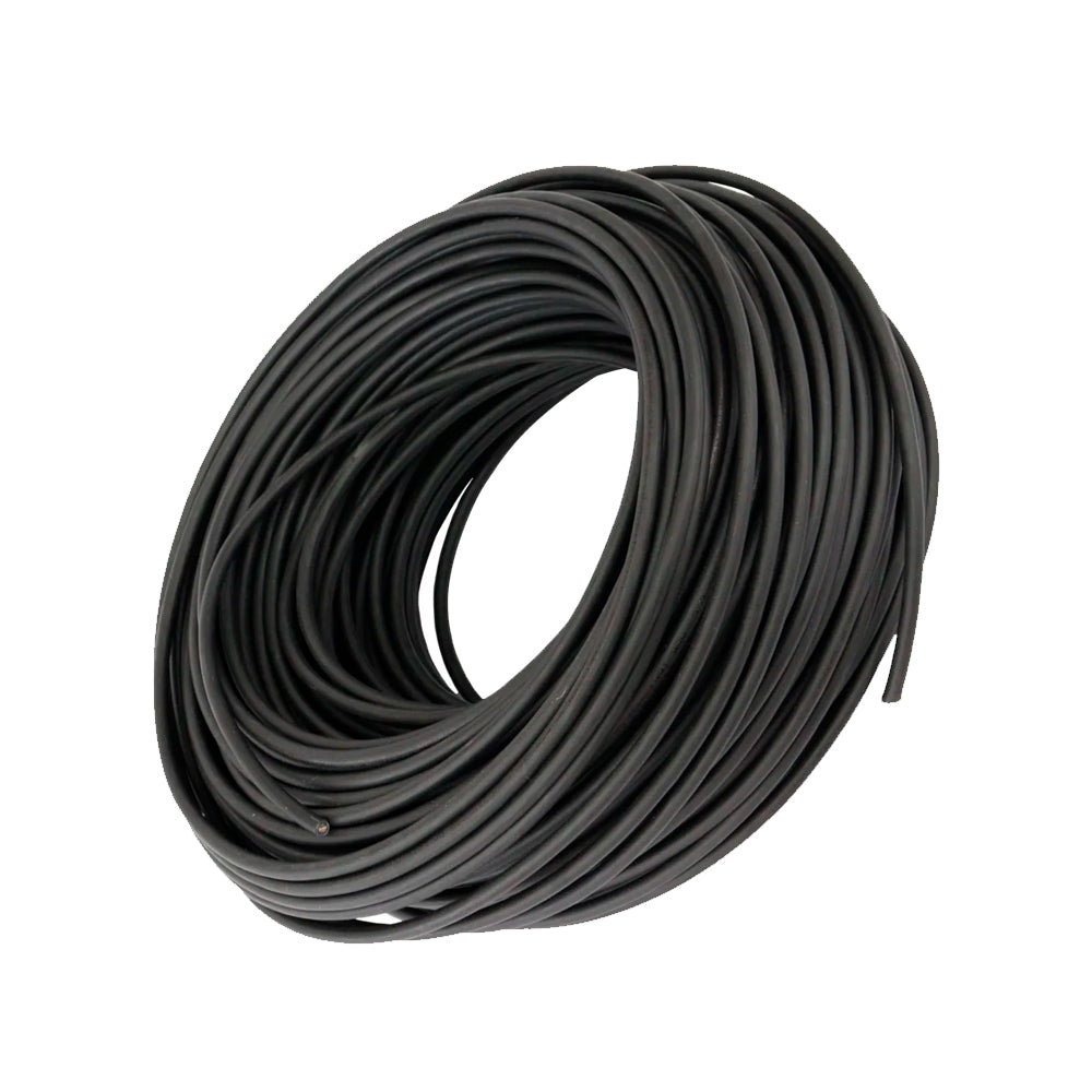 Cabo de Energia Flexível 750 Volts 4,00mm Megatron - 7702 Rolo com 100 Metros - Preto