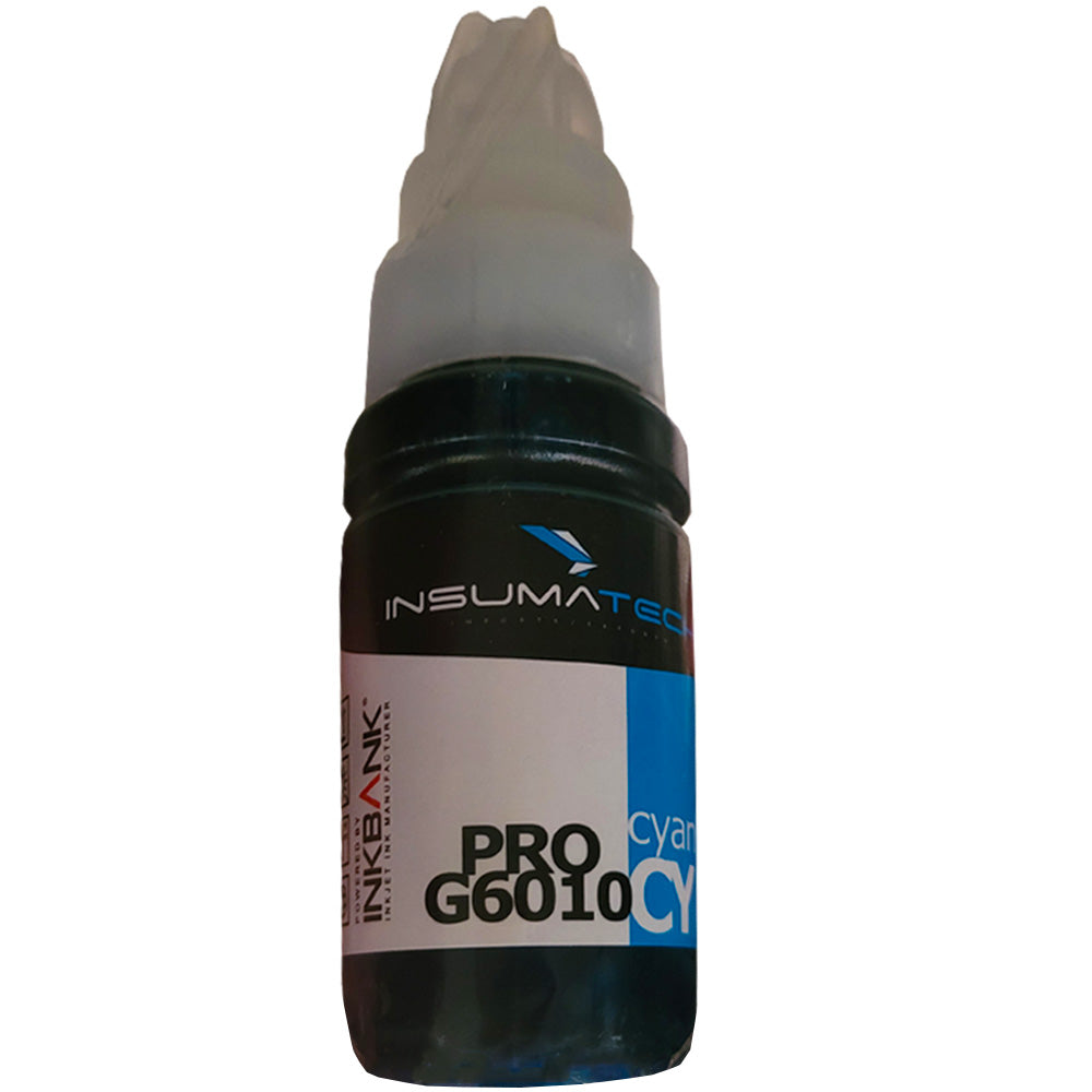 Refil de Tinta Compatível com Canon Insumatech Pro G6010 Corante Azul  70 ml