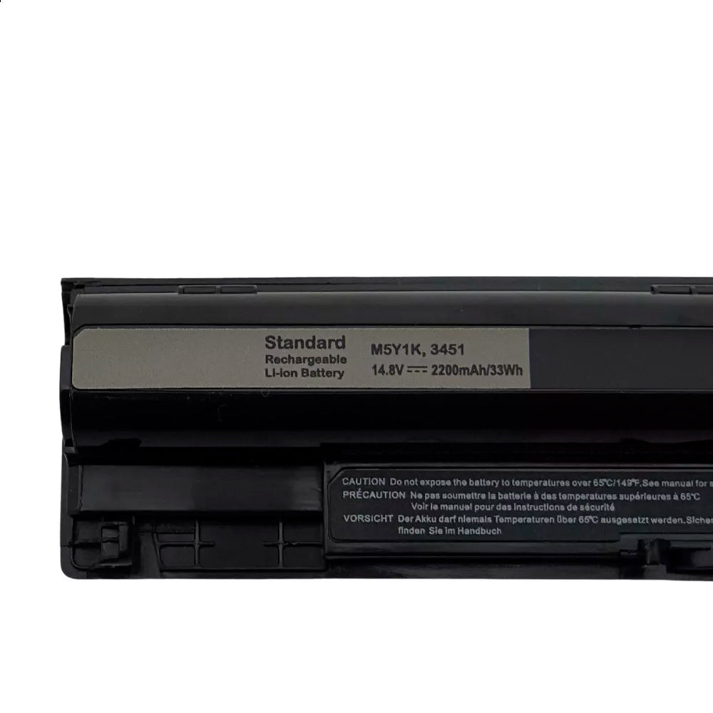 Bateria Notebook Compatível Dell Inspiron Série 15 e 14 - 4 Células Pn - M5Y1K 14.8V - 33Wh -2200 mAh