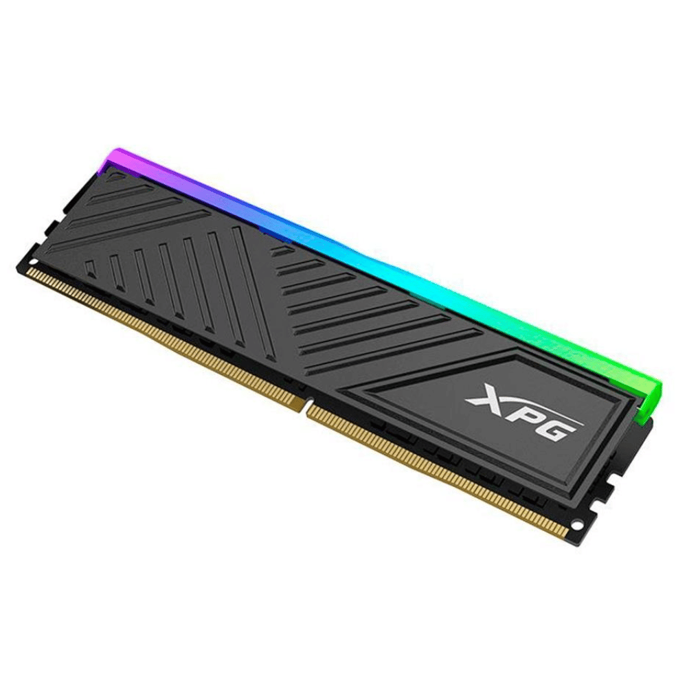 Memória Ram Desktop DDR4 XPG Spectrix D35G, RGB, 8GB, 3200Mhz, Black, AX4U32008G16A-SBKD35G
