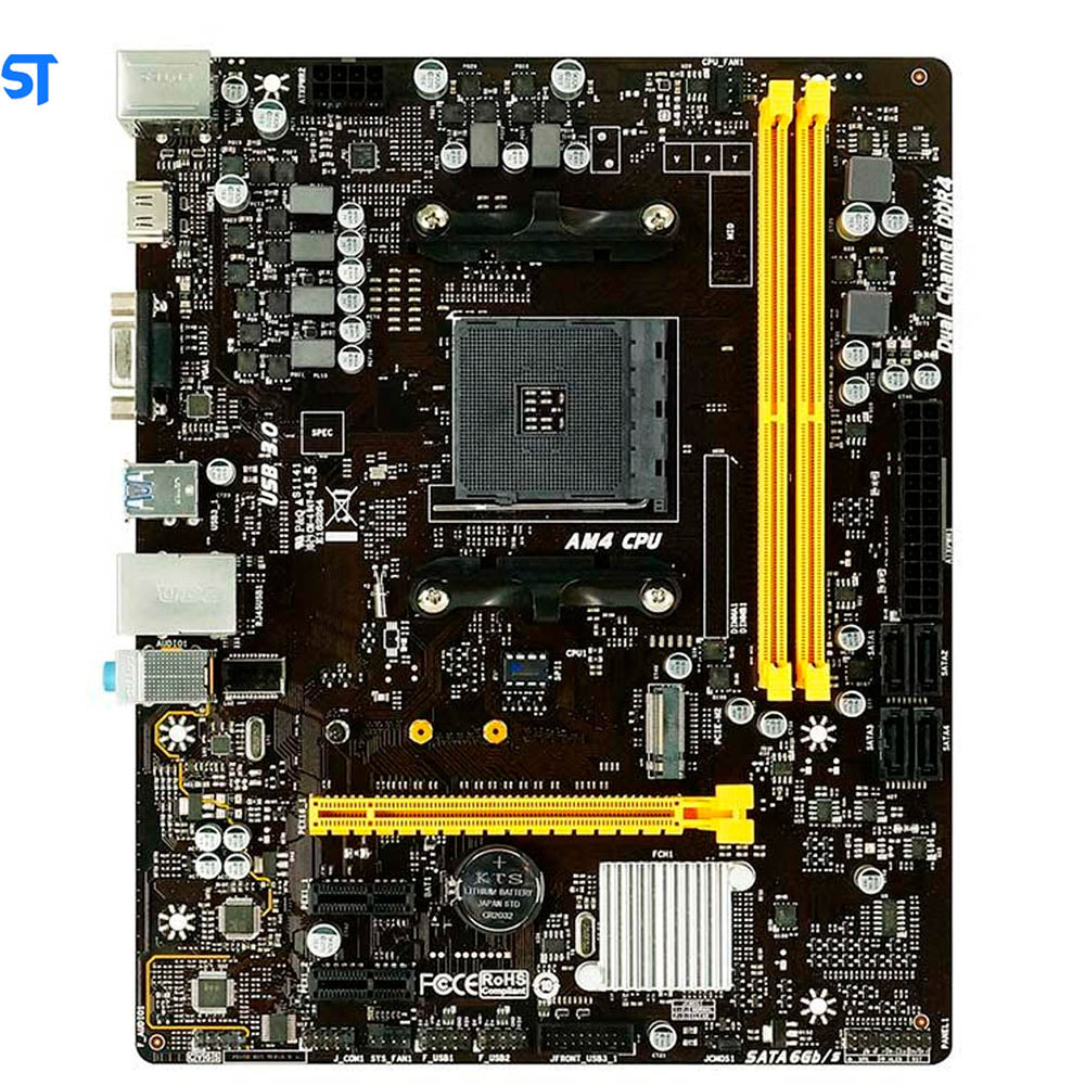 Computador Gamer AMD Ryzen 5 5600G - Placa Mãe B450MH - SSD 240GB - Memória 16GB DDR4 - GaB MT32BK - Windows10