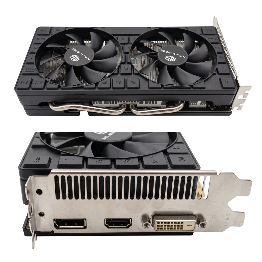 Placa De Vídeo Milse Rx 580 8gb 2048sp DDR 5 256bit, OEM
