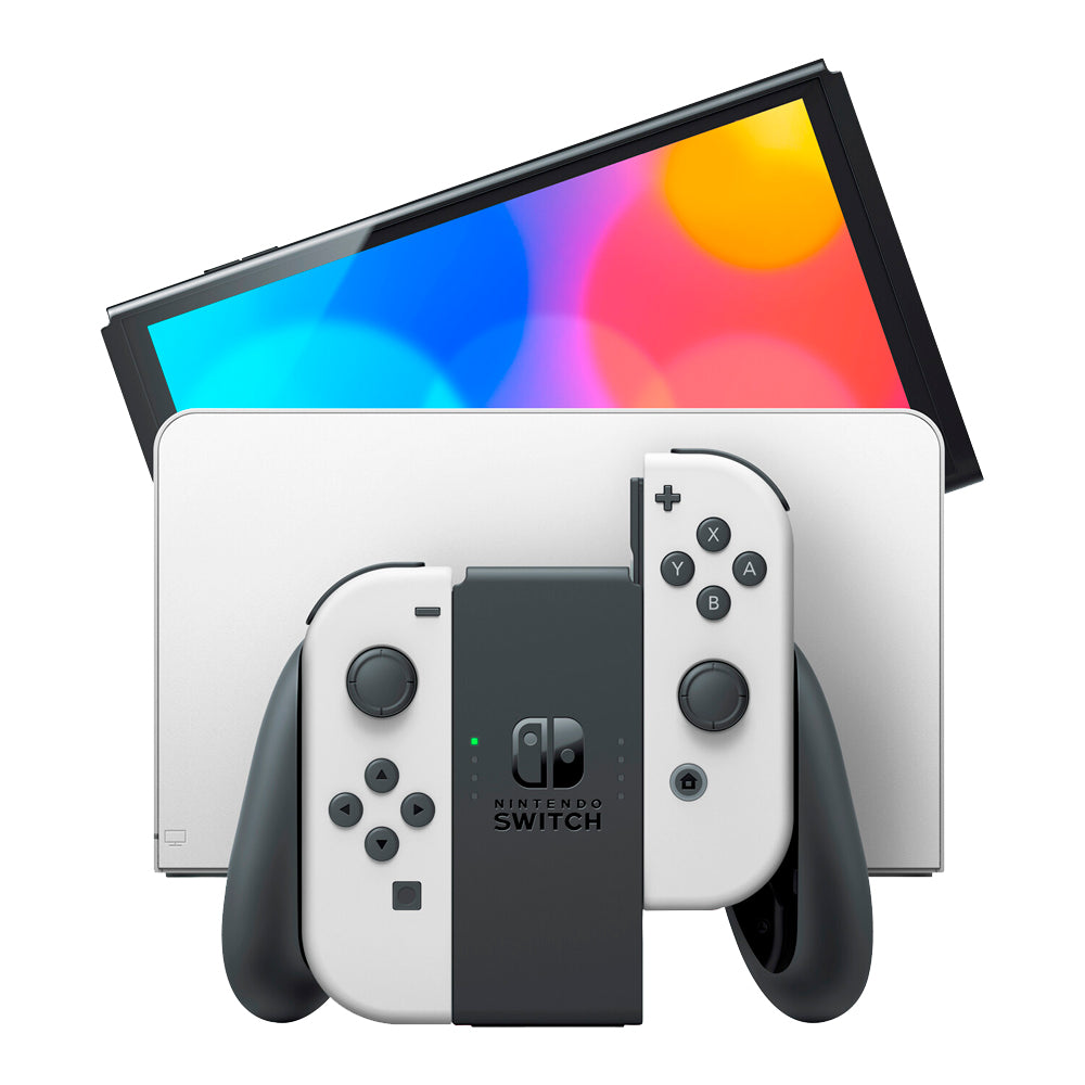 Console Portatíl Nintendo Switch OLED, Com Joy-Con, Branco, HBGSKAAA2