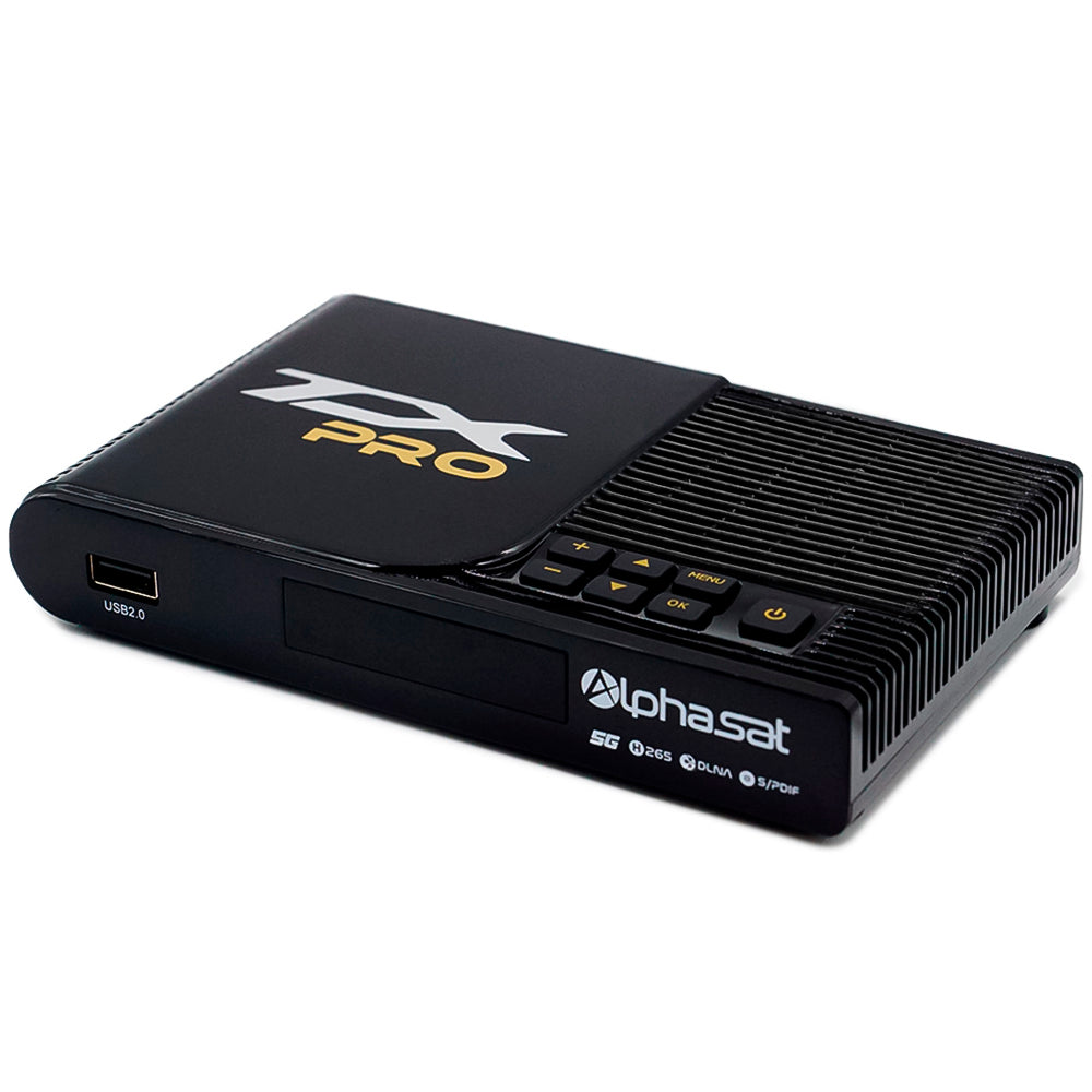 Receptor Alphasat TX Pro 5G Full HD Wi-Fi - Preto