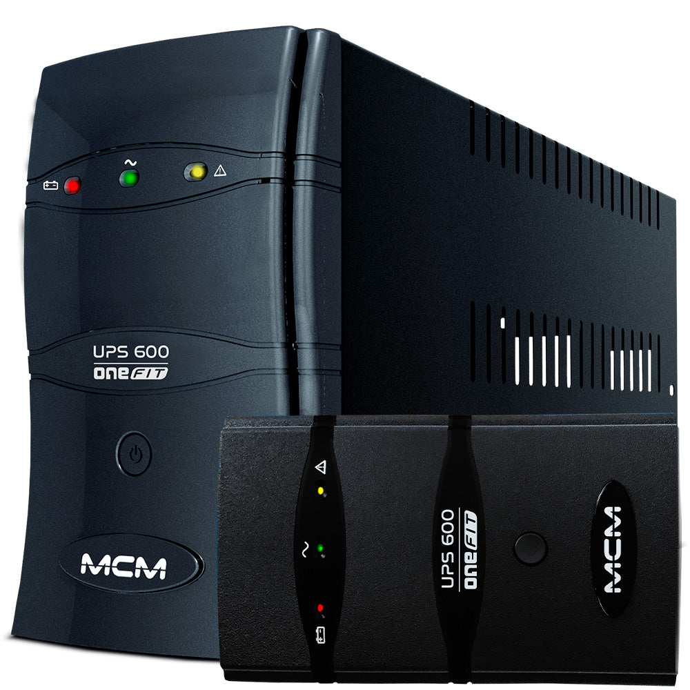 Nobreak UPS 600VA One FIT 1.2, MCM, Entrada Monovolt 220V, Saída 220V, Com 4 Tomadas, UPS 0264