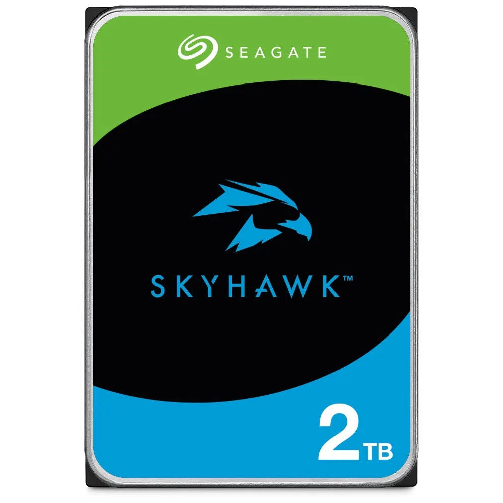 HDD Interno Seagate 2TB Skyhawk Surveillance Sata 6gbp 256MB Cache, 3.5 Polegadas - St2000vx017