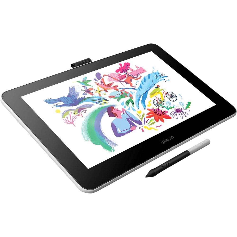 Mesa Digitalizadora Wacom One 13.3" Display Interativo DTC133W0A - Mesa Digitalizadora com Tela 13,3″ Full HD, Caneta 40