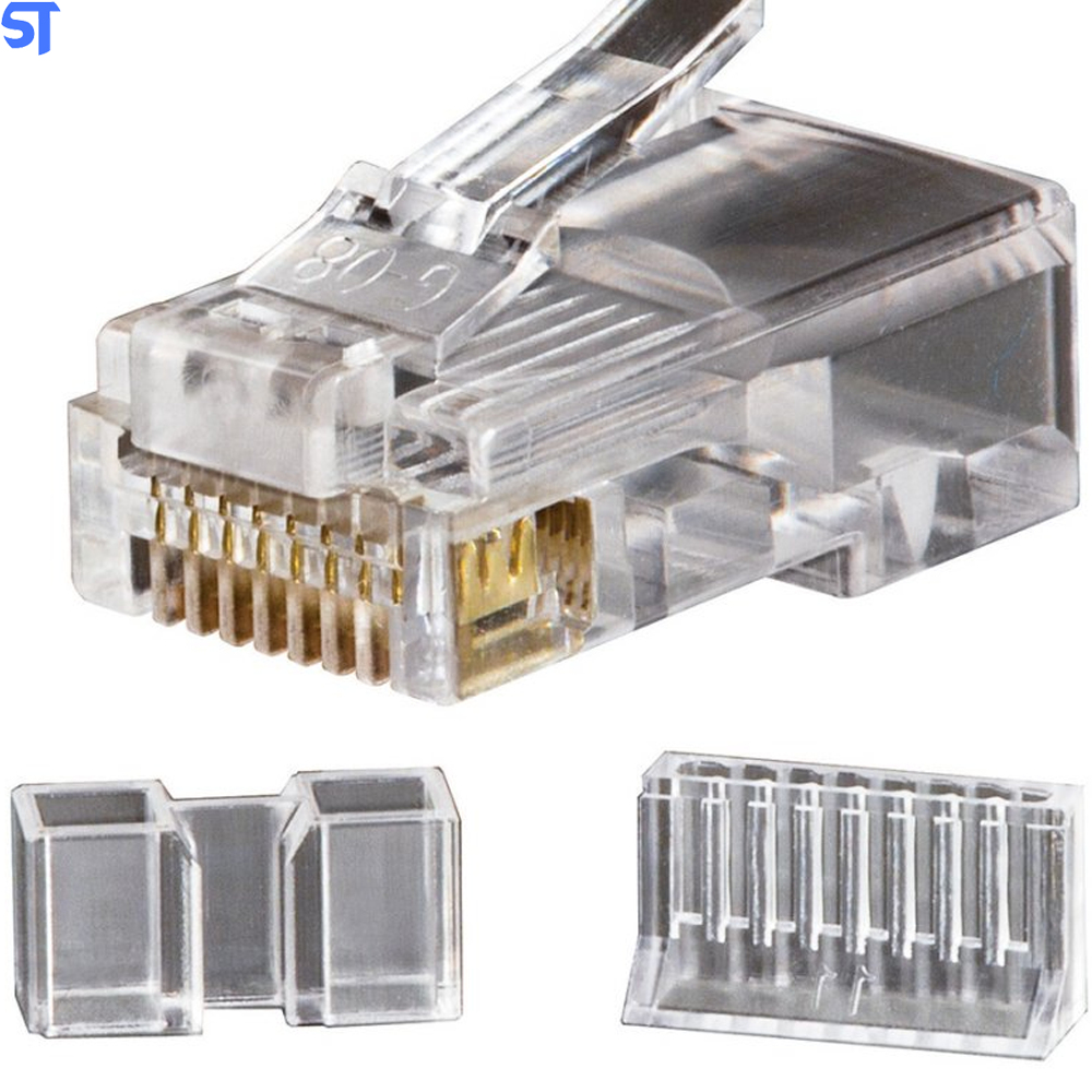 Plug Conector Modular RJ 45 CAT-5e Wurth Unidade