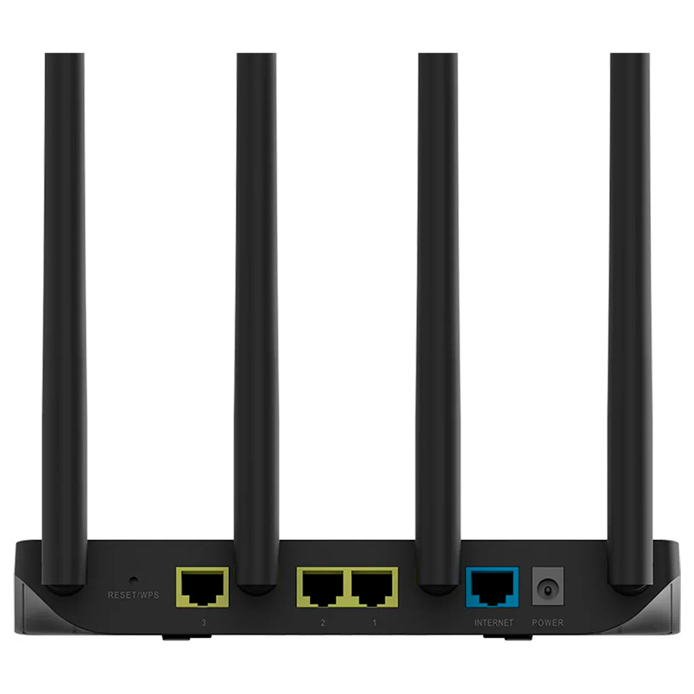 Roteador Intelbras Wi-Force W5-1200F, 1200Mbps, Dual Band, 4 Antenas - Preto