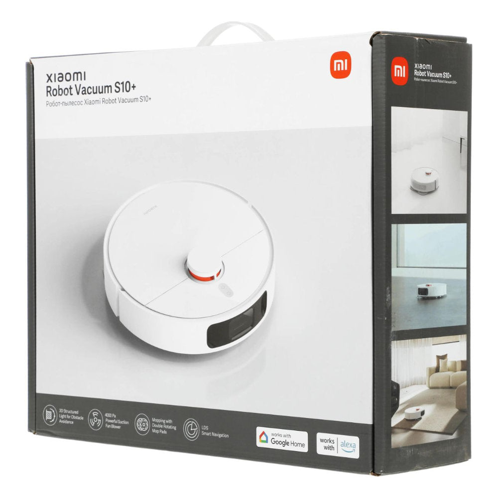 Robô Aspirador Xiaomi Vacuum S10+ BHR6368EU - Branco Bivolt