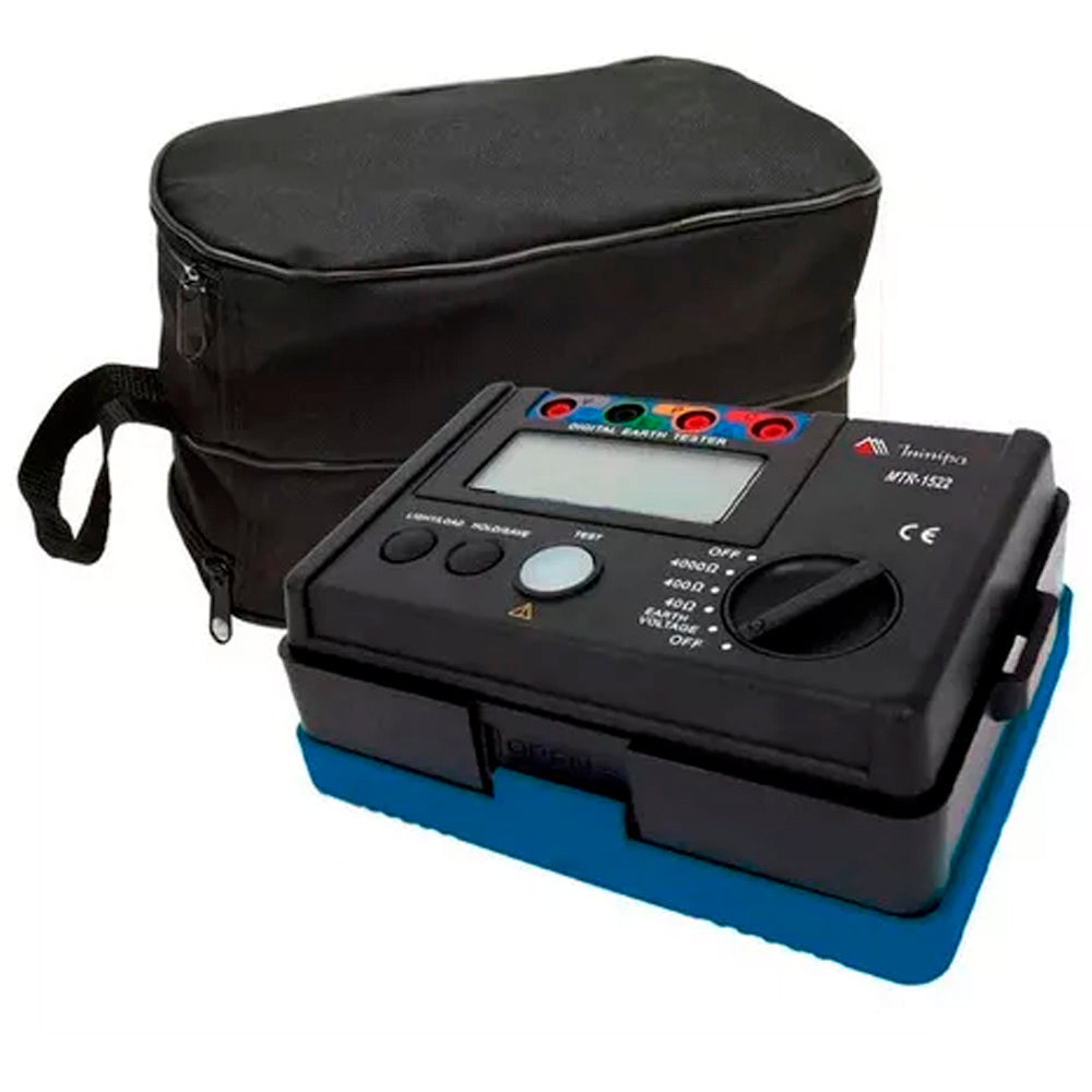 Terrômetro Digital 3/4- Display LCD 4000 Contagens MINIPA-MTR-1522