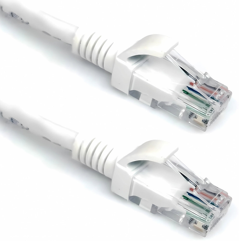 Cabo de Rede Cat.6, PC-ETH6U100, 10 Metros,  Patch Cord, PlusCable - Branco