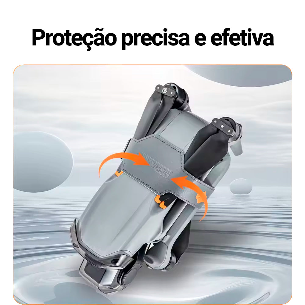 Protetor e Trave de Hélices, Para DJI AIR 3s / AIR 3, Acessório de Fixação, Cinza