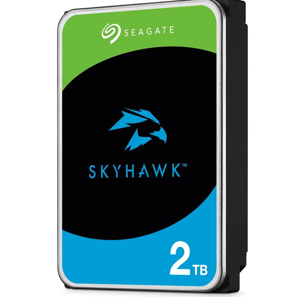 HDD Interno Seagate 2TB Skyhawk Surveillance Sata 6gbp 256MB Cache, 3.5 Polegadas - St2000vx017