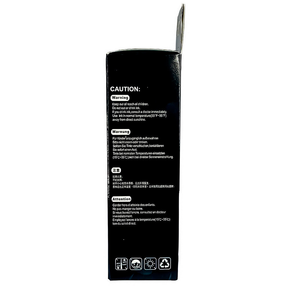 Refil de Tinta Nexel Para HP Preto HGT51 Com 100 ML - HGT51m GT51 Para HP Smart Tank/Series Ink Tank /DeskJet GT 580