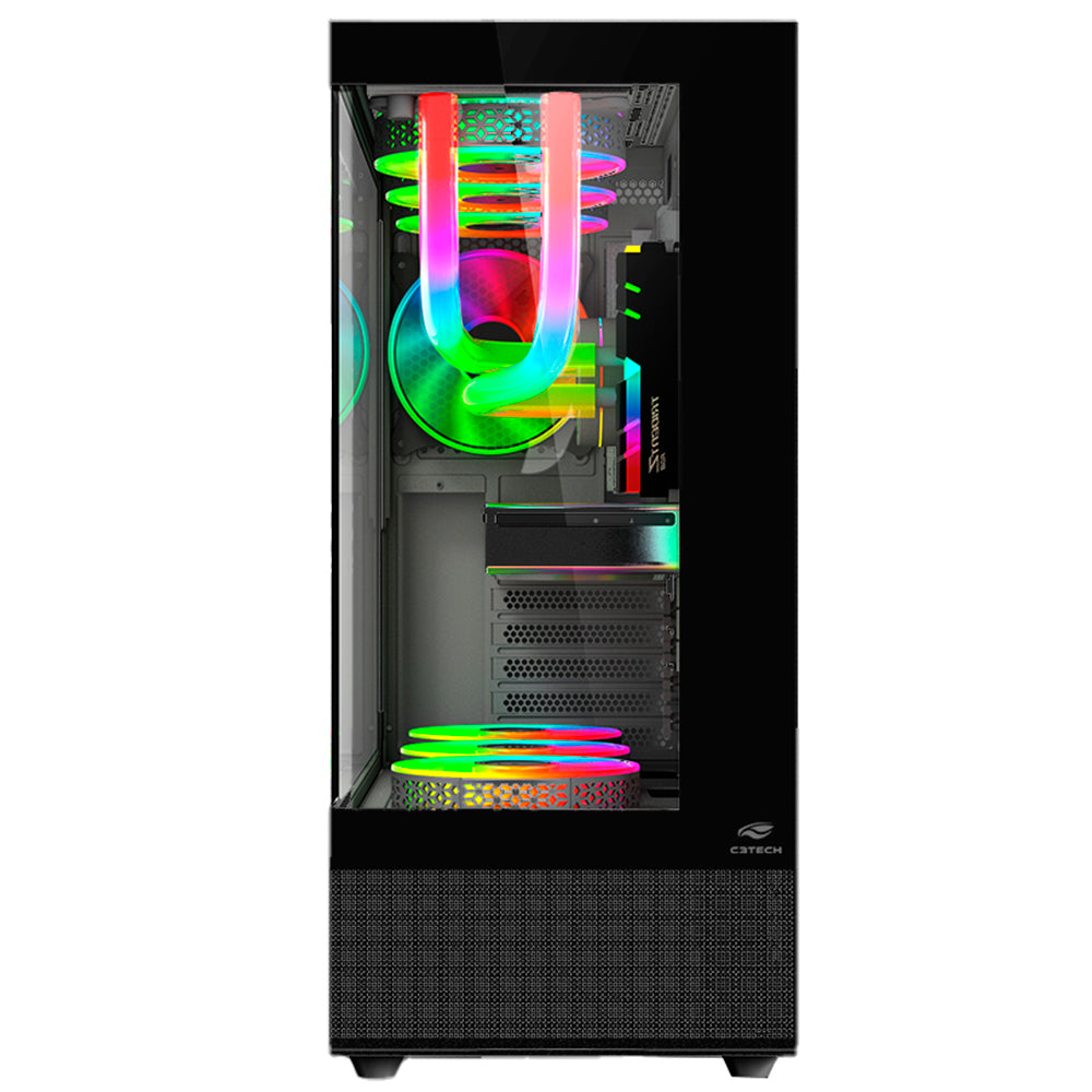 Computador Gamer Core I7-13700K, Cooler Master Hyper,  RTX 3060, RAM 32GB DDR4, SSD 2TB, Fonte ATX 1000W, Gab MT-G850BK